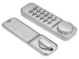 Digit Password Lock Zinc Alloy Coded Door Lock Waterproof Keyless Door Lock for Home Office V1294-YM0715-3114210139811