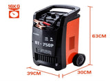 ROSSI 750 Amp Car Battery Charger, 12v/24v Jump Starter, for ATV Boat Truck Tractor, 15A Plug V219-ATOCHG750ROSB
