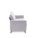 Comforro Willow 2 Seater Compressed Sofa V1158-SF-LM2442-25-2S-LGY