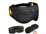 3D Sleep Mask with Bluetooth Headphones Stereo Speakers Blackout Sleeping Mask V1263-JX-7448