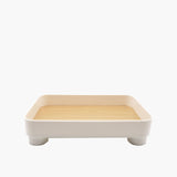 Parthenon White Square Tray V650-TPWHTSQ72202
