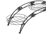 2X Plant Stand Outdoor Indoor Metal Black UM1174-BKX2