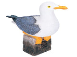 Seagull Figurine Decorations Cute Appearance Vivid Lifelike Exquisite Workmanship Nautical Decor for V1294-YM0523-3115210231711