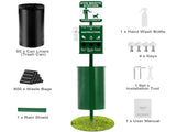Dog Waste Station with 600 Dog Poop Bags Commercial Park Pet Poop Station V952-GFBZTZDXGSYBM1LVVV0