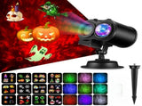 LED Holiday Projector - Dual Lens Colorful Water Wave and Pattern Projection with V888-ELOSUNG55864