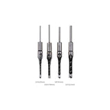 4 pcs Chisel Set Square Hole Drill Bits, Steel Hollow Chisel Woodworking Tools Set V1188-MS-227-2295