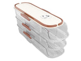 3 Layer Automatic Rolling Egg Storage Box Egg Organizer Egg Storage Container with Lid for V1294-YM0901-3118240203711