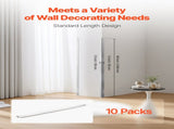 Stainless Wall Corner Protector, 38 x 38 x 2436 mm, 10 Pack Metal Corner Guards, 304 Stainless V952-BXGHJ1BXG10PTDGV3001V0
