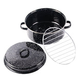 Enameled Roasting Pan for Holiday Meals, Baking Dish, 1 Pack for Oven Cooking V1366-AZ2-W-15766