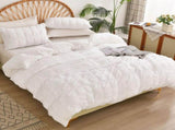 White Montreux Paisley Quilt / Doona / Duvet Cover set V745-AQ082096Q3