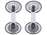 2Pcs Double Handle Suction Cups Plate 100KG Load Capacity Heavy Duty Aluminum Alloy Suction Cups for V1294-YM0901-3114240062311