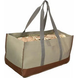 Large 600D Oxford Firewood Carrier Bag with Handles for Fireplace Log Storage, Camping and Household V1189-LC-HW-00553