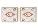 2PCS Coffee Mat Prevent Slip Waterproof Bottom Shockproof Absorbent Dish Drying Mat for Coffee Bar V1294-YM0710-3113230324313