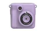 Instant Print Camera for Kids Zero Ink Print Photo Camera with 32G TF Card-Purple V1263-JX-7689-2