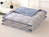 Reversible Patchwork Quilts,Lightweight Plaid Bedspreads Coverlets Quilt Bedding Blanket for All V1189-WXFWAL-20260326-03120