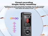 Voice Recorder - Dictaphone - Rechargeable - Portable - Clear Sound - Meetings, Interviews - 64 GB V1188-MS-313-0818