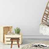Wood Stool for Home Use Crafted from Solid Wood Multi Color Compact Lightweight and 12.5 x 12.5 x 15 V1370-AZ4-19582