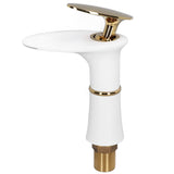 G1/2 Bathroom Faucet Washing Basin Bathroom Sink Tap Waterfall Single Hole Faucet for House Office V1294-YM0715-3112210113012
