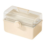 Medicine Storage Box Plastic Multi Layer Portable Aid Kit Container Family Emergency Kit Organizer V1294-YM0901-3117240060711