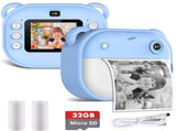 Instant Camera, 1080p HD Digital Camera, Suitable for Boys and Girls, Includes a GB Memory Card and V1188-MS-313-0651