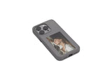 NFC E-Ink Smart Cover iPhone Ink Screen Display Digital DIY Custom Picture Phone Case -Grey /iPhone V1263-JX-6438-1