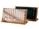 Bamboo Wood Pendant Display Board Jewelry Display Board Necklace Rack Removable Jewelry Display V1294-YM0715-220614XY01-3