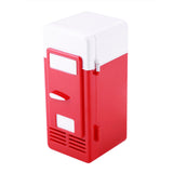 LED Mini USB Refrigerator USB Refrigerator Drinks Beverage Cans Refrigerator and Heater Red V1294-YM0722-JY05497-01