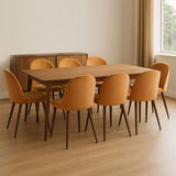 Levede 8x Dining Chairs Seat French CH1037-2-MUX4