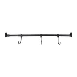 Jingle Jollys Christmas Garland Hook Wreath Hanger Fits 85-160CM Door No Drill XM-F-HOOK-GAR-170-BK