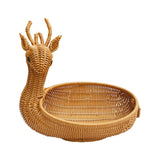 Simulation Rattan Woven Storage Fruit Animal Shape Storage Display V1294-YM0718-10118987