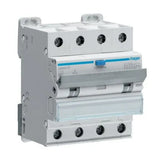 Hager Combination RCD Circuit Breaker RCBO 4Pole 20Amp 230/400-240/415V AC 6 kA DIN Rail ADM420T V1202-V1-HAGADM420T