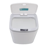 Smart Trash Can 16L Infrared Induction Button Control Manual Mute Household Automatic Trash Can with V1294-YM0523-3113220058411