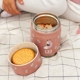 Monbento Handy Kids Insulated Lunch Box with Compartments - Fox V398-MB-35274081