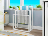 3 Tier Metal Freestanding Towel Rack Rail Holder Drying Stand V178-66699
