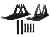 Kids Balanced Scooter Skis Stand Parking Rack Snowboard Equipment for Winter Skiing Black V1294-YM0718-3111200308611