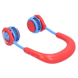 Children Hanging Neck Fan Mini Portable Electric Fan USB Charging for Home Outdoor SportsRed V1294-YM0901-3113210088911