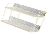 Transparent Double Layer Storage Rack Desktop Cosmetic Storage Rack Accessories Organizer for V1294-YM0703-3117230121911