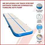 4m Inflatable Air Track Gym Mat Airtrack Tumbling Gymnastics Tumbling with Pump V63-823811