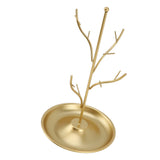 Jewelry Tree Stand Iron Branch Jewelry Display Hanging Organizer Tree Tower Rack for Necklaces V1294-YM0901-3117230360511