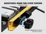 Dovetail Jig, 310 mm Width, Dove Tailing Router Jigs with Router Bit & 1/2 Template, Precise V952-YWJJ12INCHDYO3F2RV0