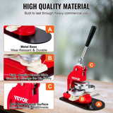 VEVOR Maker Machine, 75 mm Badge Punch Press Kit, Children DIY Gifts Pin Maker, V952-BJSKXZ75MM500LIOZV0