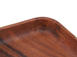 Wood Fruit Tray Square Chinese Style Solid Wood Tea Snack Dessert Serving Plate for Home V1294-YM0901-3118240238411