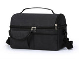 Black Large Insulated Breast Milk Storage Bag, Dual Layer with Aluminum Foil Lining, Waterproof V888-ELOSUNG17501