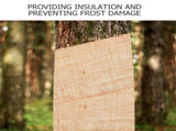 Fabric Tree Wraps Brown Easy to Use Winter Garden Protection V1366-AZ2-W-19347