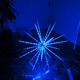 Samland 160 Led Blast Ice Star Ball Christmas Light Decoration Blue 122cm Diameter V1060-JD-BALL-160B