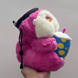 Milk Tea Monkey Chalk Bag Rock Climbing Equipment V1261-MONKEY001