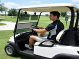 Golf Cart Sun Visor Set of 2, Anti Glare Acrylic Tinted Shield with UV Protection, Compatible with V1189-LC-QP-00550