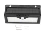 46LED Solar Wall Light Trigonal Body Infrared Sensor Waterproof Bright Durable Street Lamp for Wall V1294-YM0901-3119210149011
