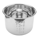 6L Pressure Cooker Inner Pot Rice Pressure Cooker Liner Stainless Steel Inner Pot Pressure Cooker L V1237-ZY-203-5283