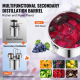 Moonshine Still Water Alcohol Distiller 8Gal w/Thumper Keg & 8W Water Pump V952-SLNTZLQYS8JLBDHC1V3